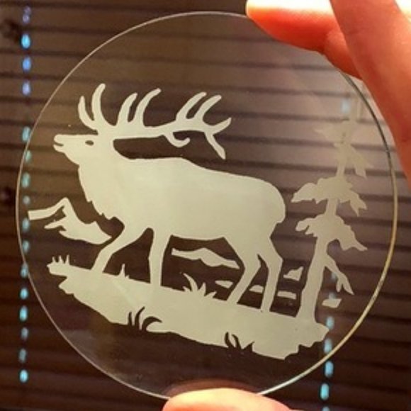 Elk Rock Candle Holder - Picture 4 of 8